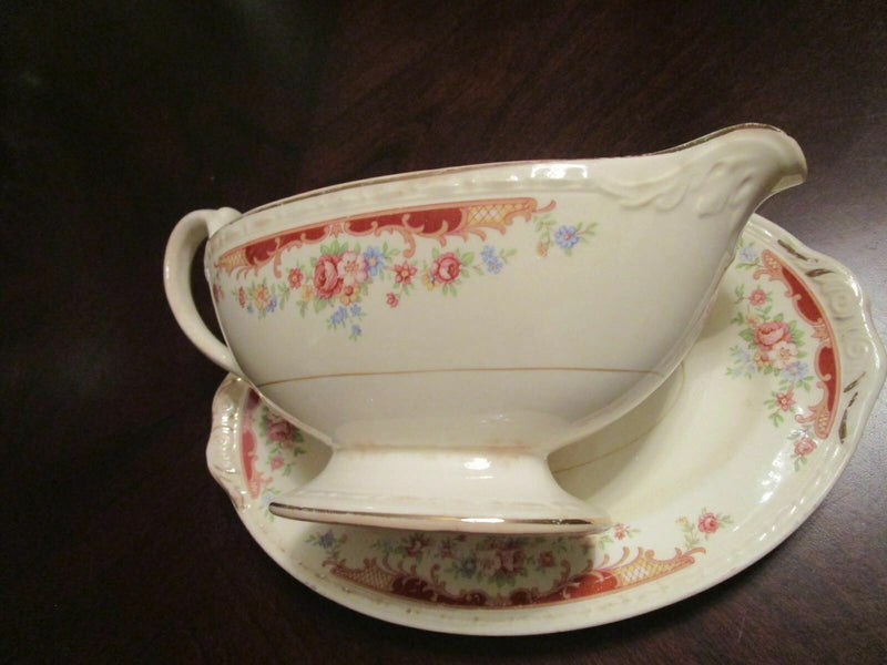 Homer Laughlin England Eggshell Georgian Bouquet Pattern Plates Trays Cups Pick