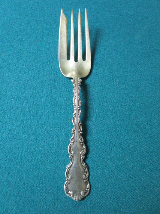 Whiting Sterling serving Fork, 6 1/2" long