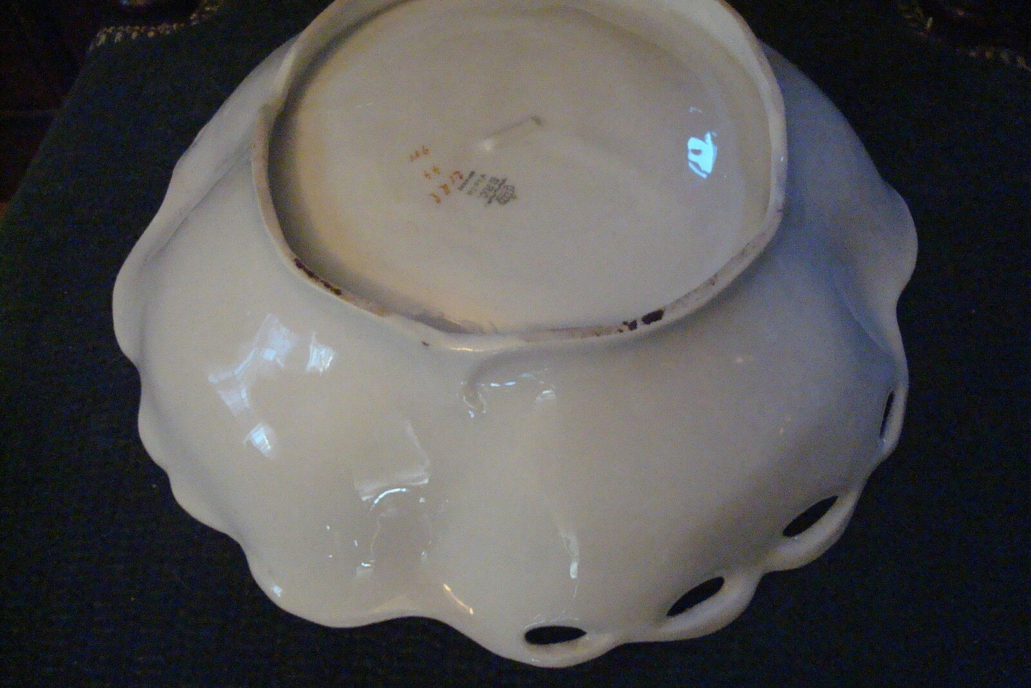 BAUER, ROSENTHAL & Co.,Germany, bowl Viola Pattern - c1900-1920s