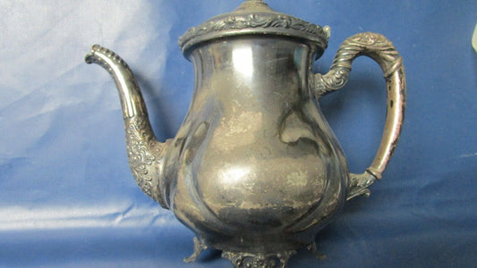 VINTAGE WR ROGERS COFFEE POT SILVERPLATE QUADRUPLE PLATED