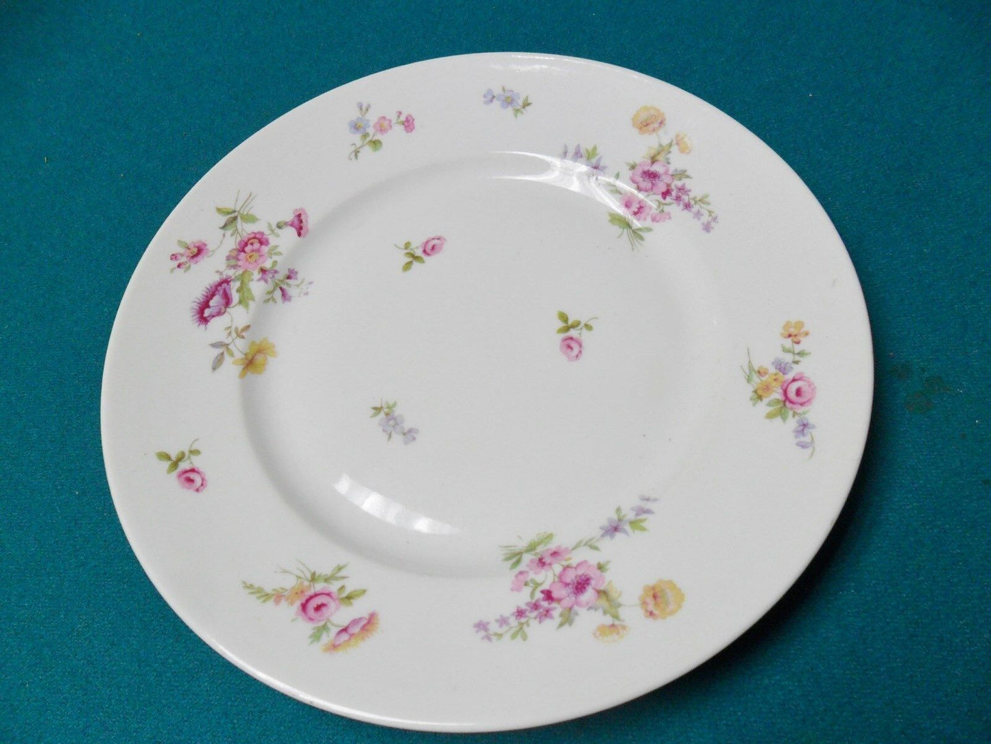 Antique Bernardaud Limoges France 6 salad/dinner plates 8 1/2" c1900s ^^