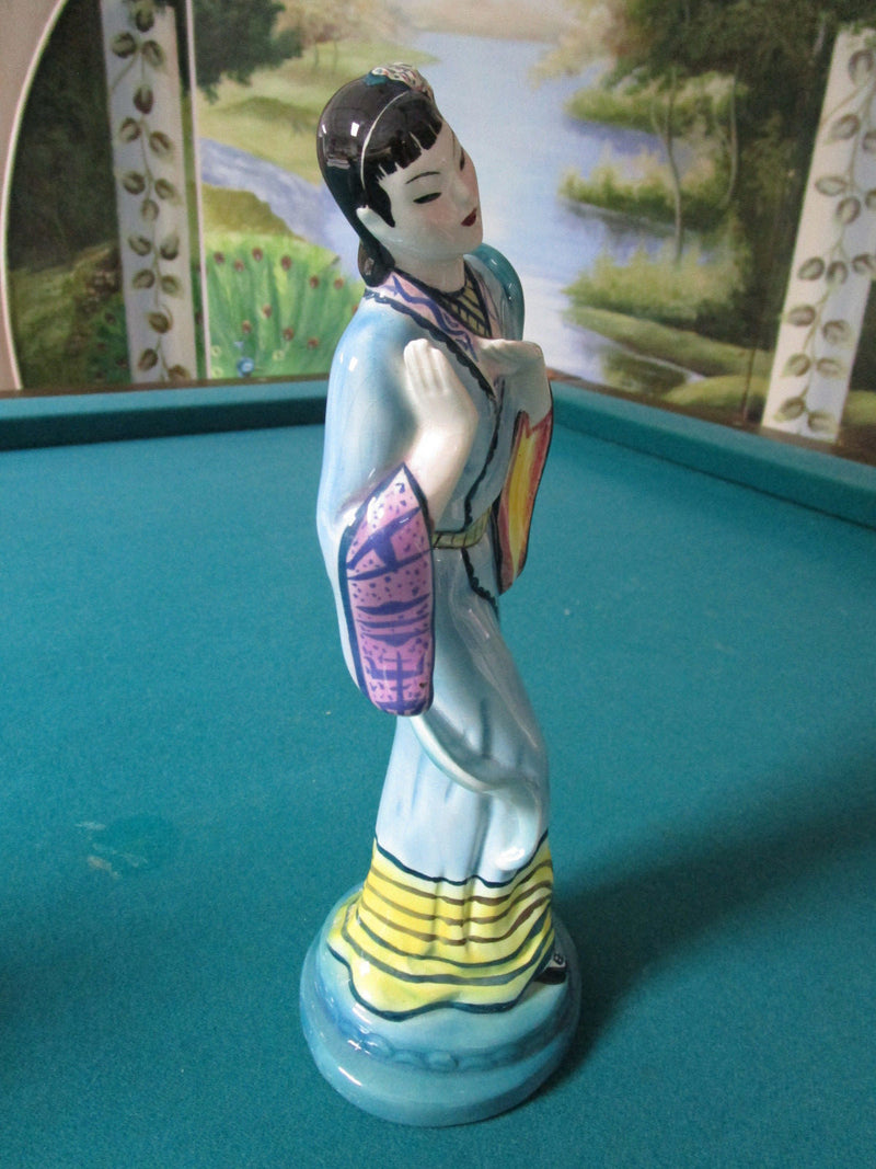 Goldscheider Austria Asian Girl # 823, 1940s 10 1/2" Original