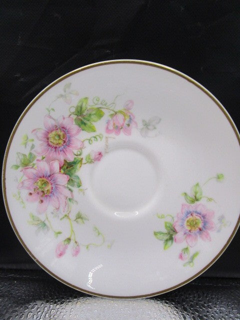 Royal Worcester Passion Flower cup saucer [84]
