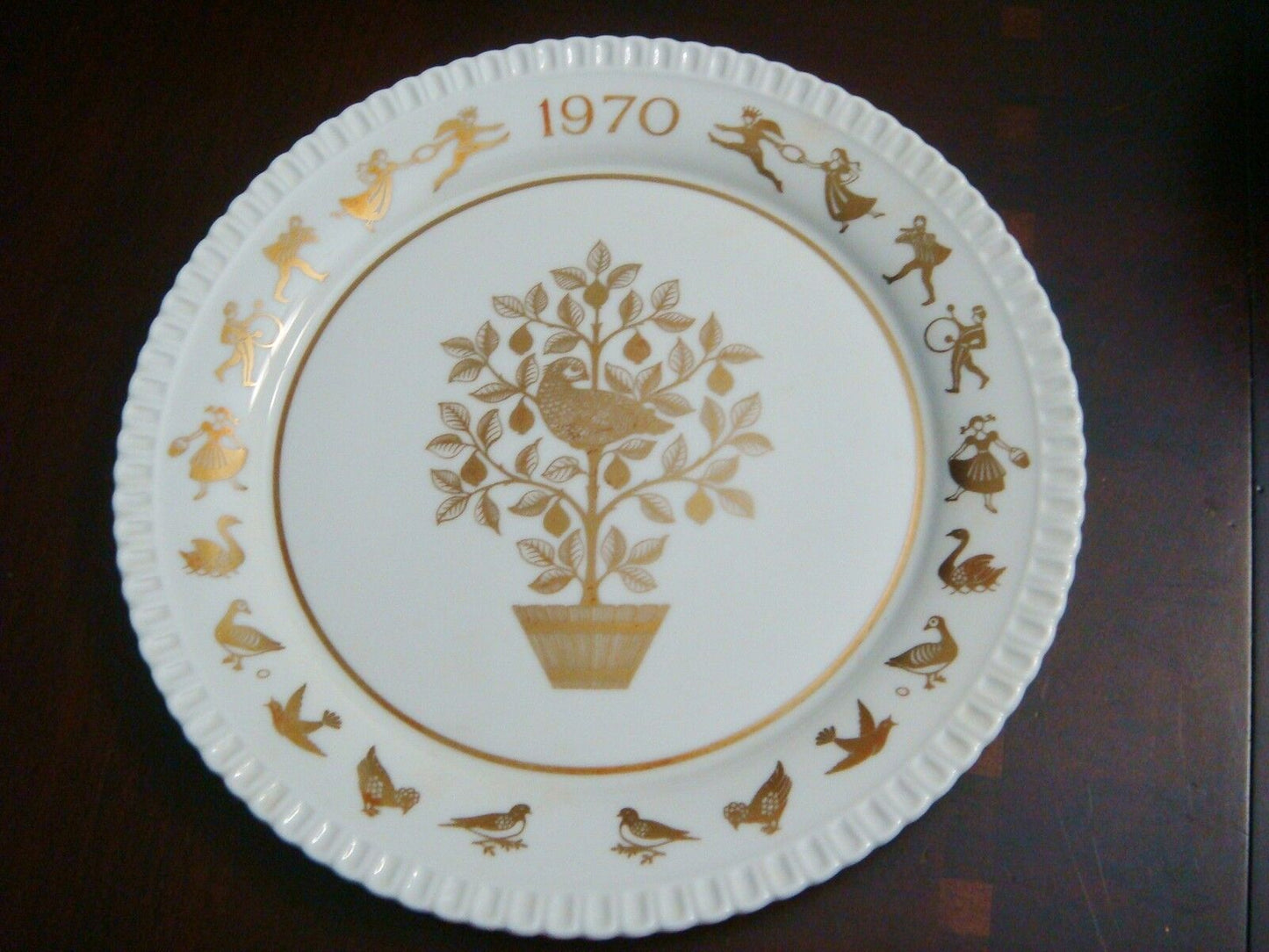 The First Spode Christmas Plate limited edition 1970 NIB made in England, [2]