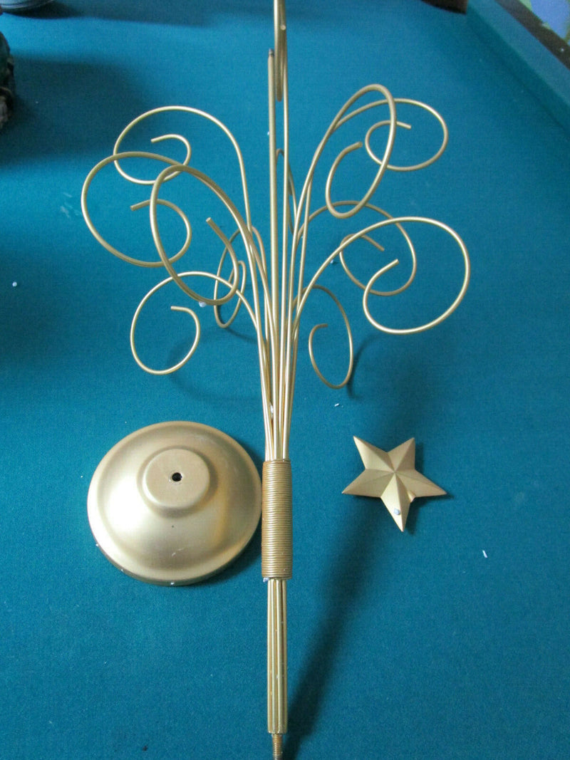 Lenox Ornament Hanger 17" Tall Metal Golden