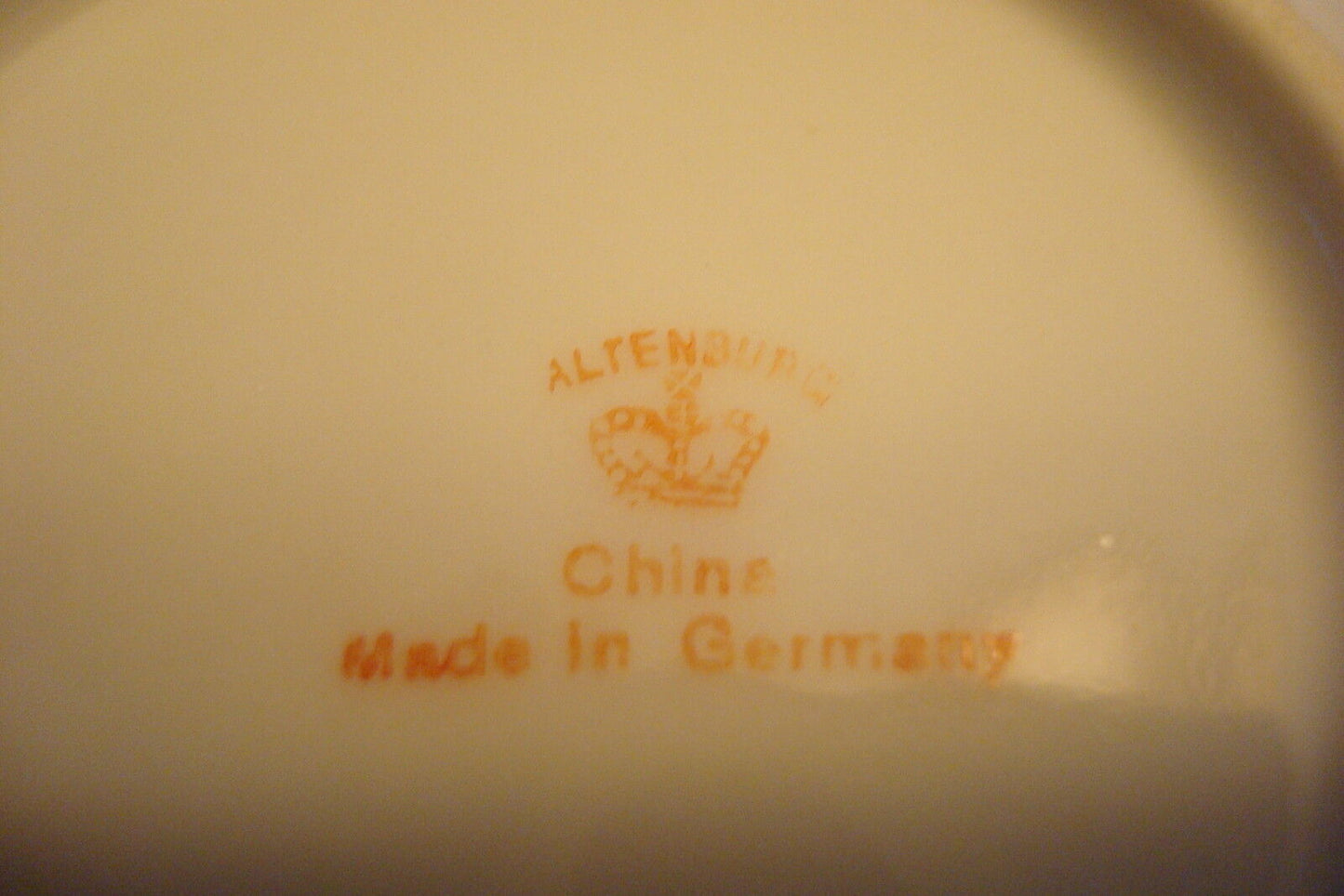 Altenburg Germany souvenir coffee cup & saucer "Home of George Washington"[86]