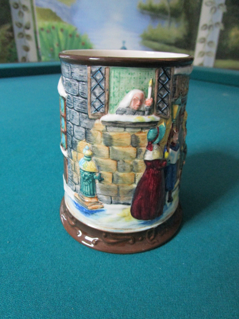 Royal Doulton Beswick Christmas Carol Tankard 5" With Cert