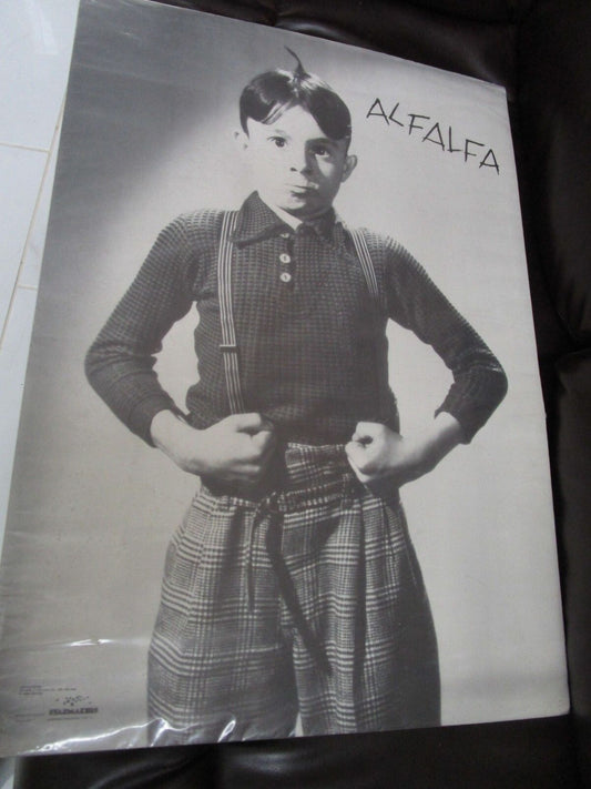 THE LITTLE RASCALS "ALFALFA ' BLACK AND WHITE LARGE POSTER BY KING MERCHANDISE