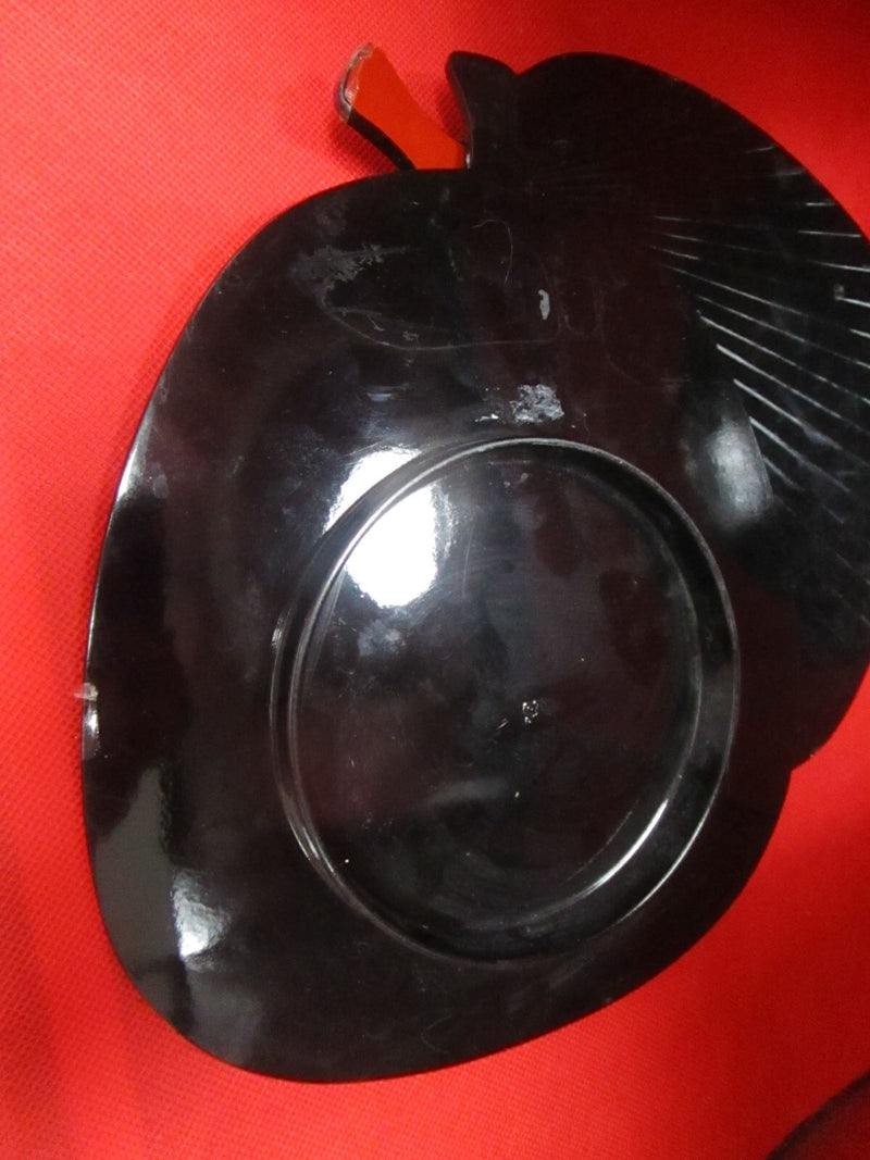 Japanese 3 fan lacquer trays BY LORD AND TAYLOR