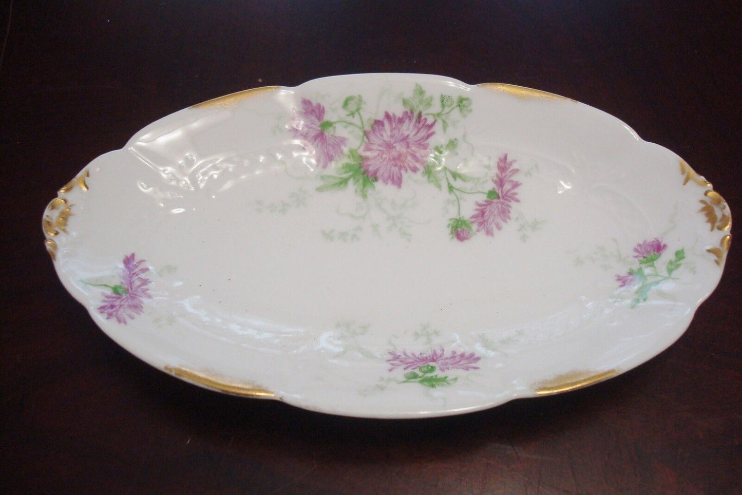 Antique 1920s Charles Ahrenfeldt Limoges France Porcelain Vanity Tray  [87b]