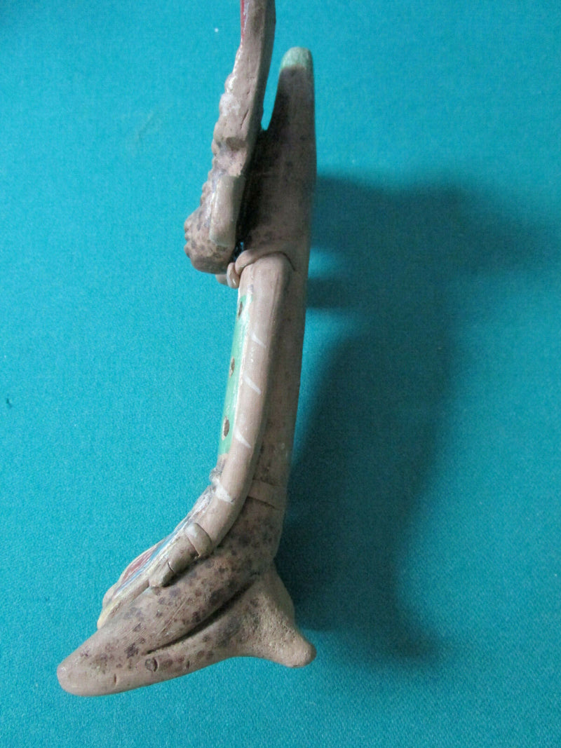 Mexican Pottery Rabbits And Praying Mexican Priest Rare Pick 1