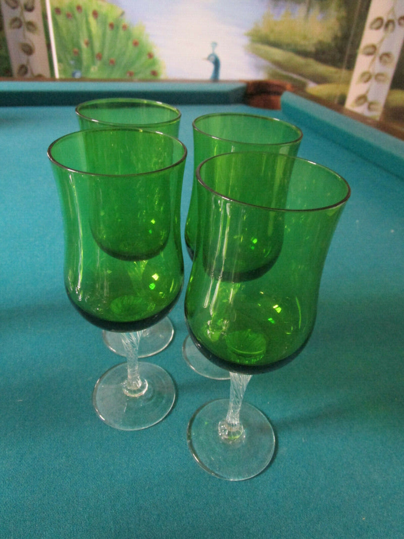 CRYSTAL GLASSES GREEN SASAKI, VERA WANG , ROYAL DOULTON "PARTY" PICK ONE