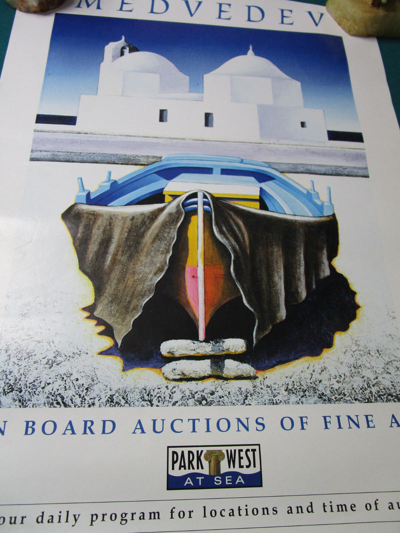 Park West At Sea Auctions Medvedev Poster 18 X 24