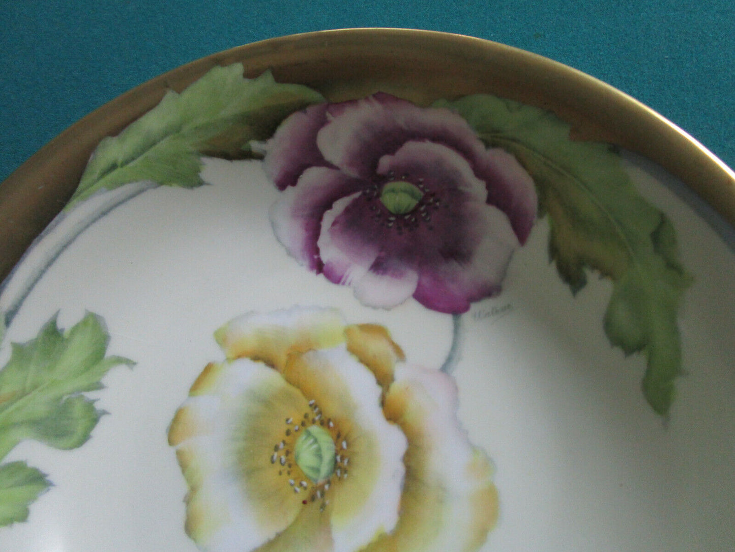 Tirschenreuth Bavarian MIDCENTURY AND ANTIQUE BOWL PLATE TRAY FLORAL PICK 1 ^^