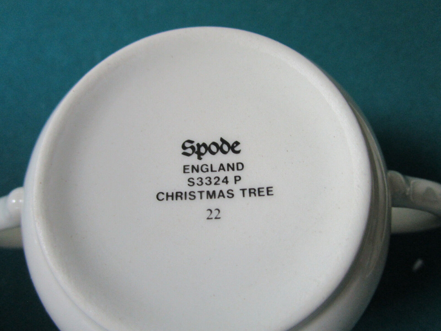 1991 SPODE FIRST BABY CHRISTMAS SET CUP AND SAUCER NIB