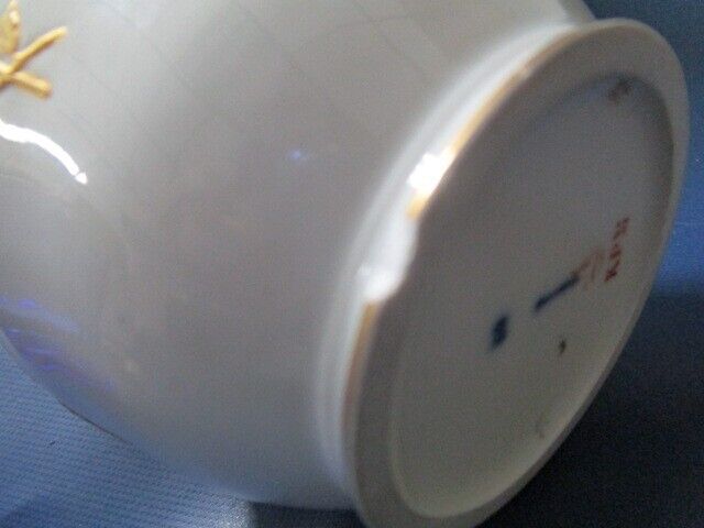 KPM Germany Pitcher Scepter Mark Antique Ptcher Creamer 6"