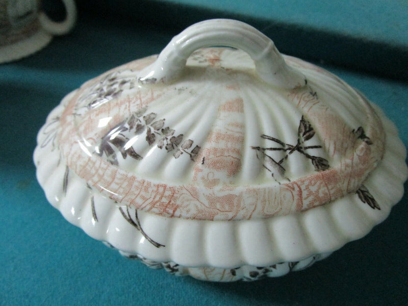 POWER BISHOP & STONIER ANTIQUE ENGL FAIENCE POTTER VASE BOWL CUP BEATRICE PICK1