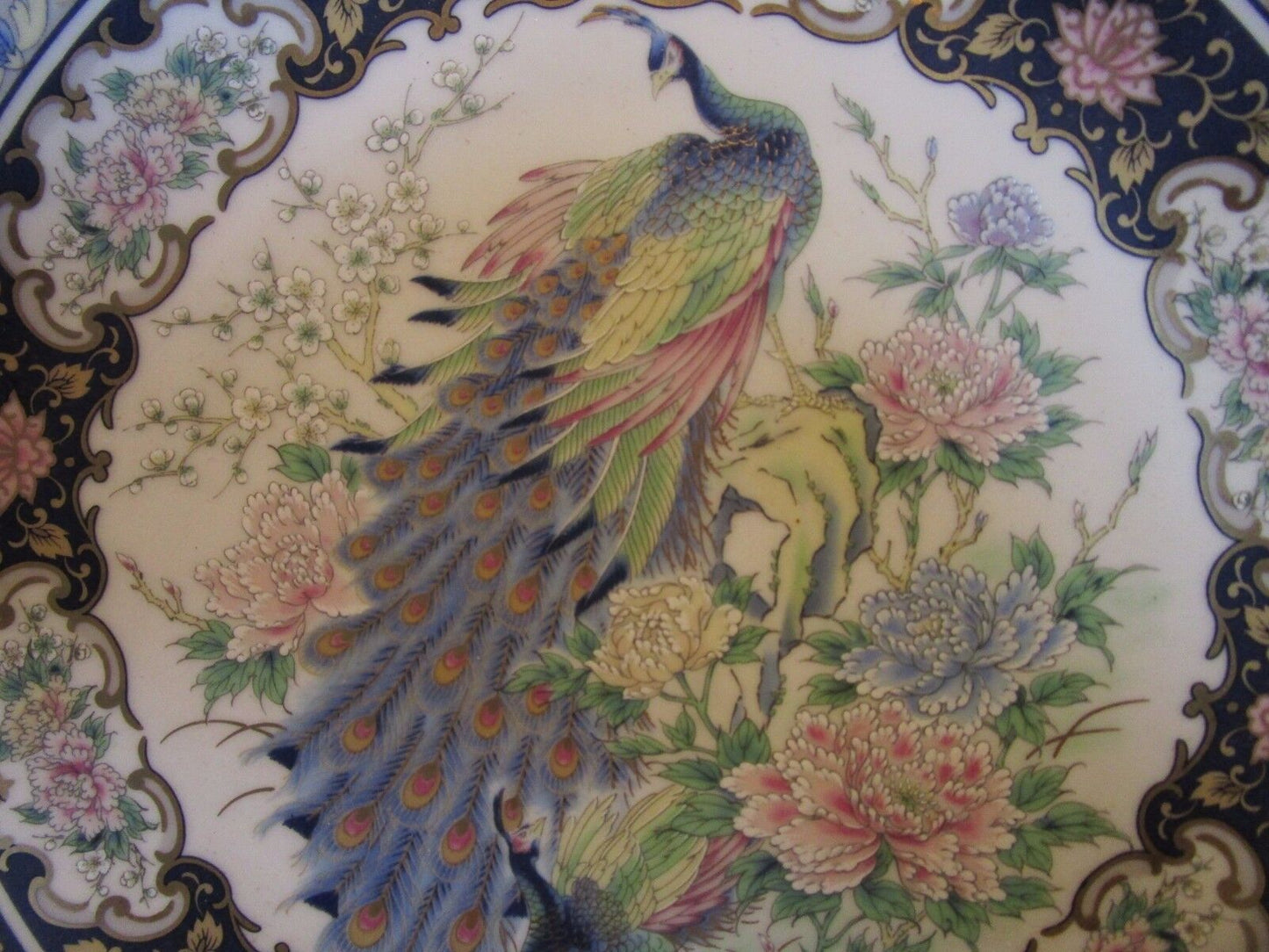 TOYO JAPAN PARADISE BIRD COLLECTOR PLATE [*a1]