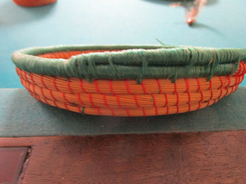 Handwoven Wicker Basket Covered Basket Made In Kenya Zulu Tribe  Africa Pick One