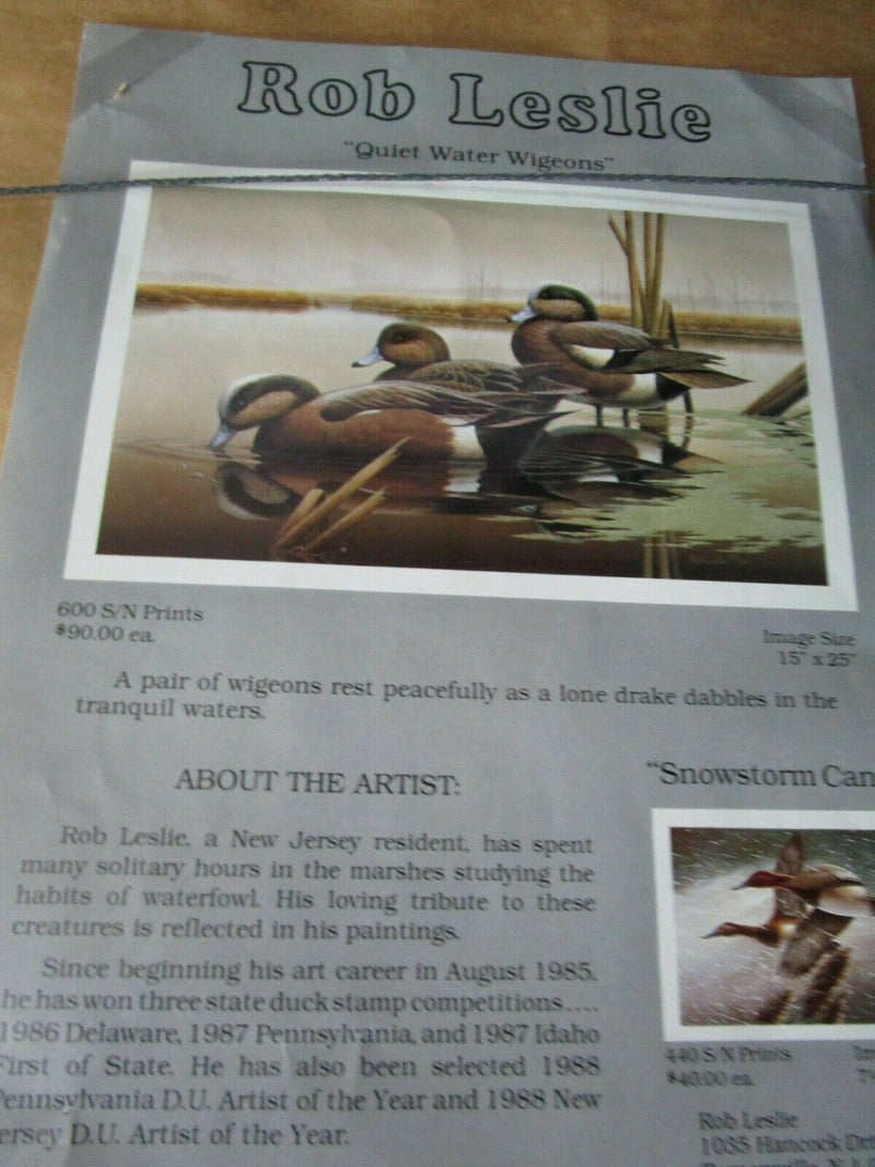 CHARLES ROBERT LESLIE FRAMED PRINT PENCIL SIGNED NUMBERED