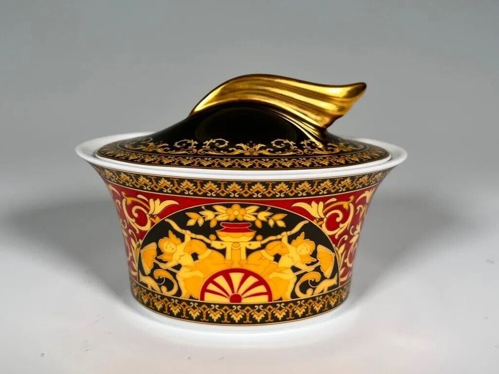 VERSACE FOR ROSENTHAL MEDUSA COFFEE SET 4 PIECES