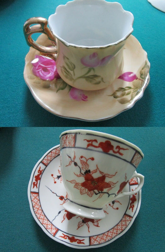 Cup And Saucer Made In Hong Kong - Lefton Japan Floral - Yt - Pick 1 ^^^