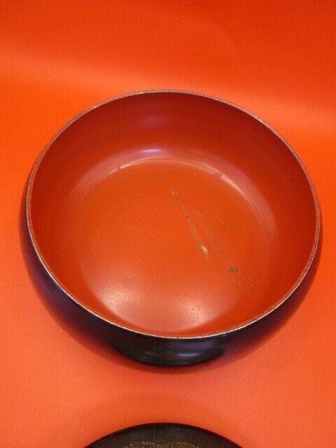 Metal Cloisonne  Russian Trinket Jewelry Box Round Hand Painted 2 3/4 X 5"