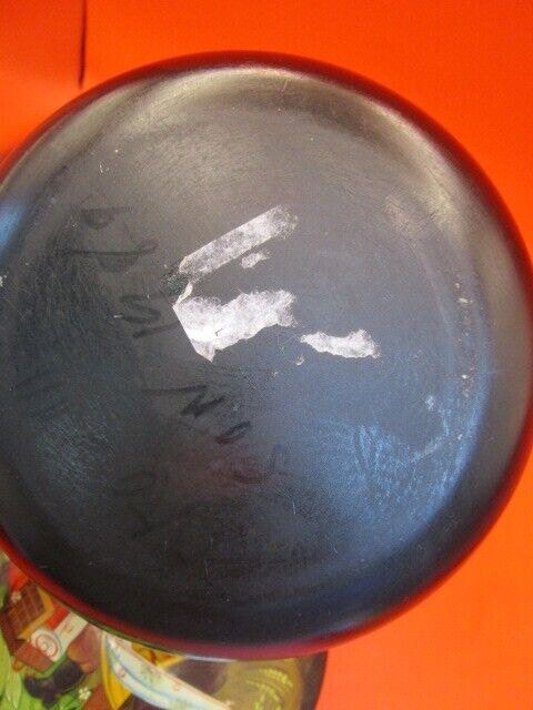 Metal Cloisonne  Russian Trinket Jewelry Box Round Hand Painted 2 3/4 X 5"