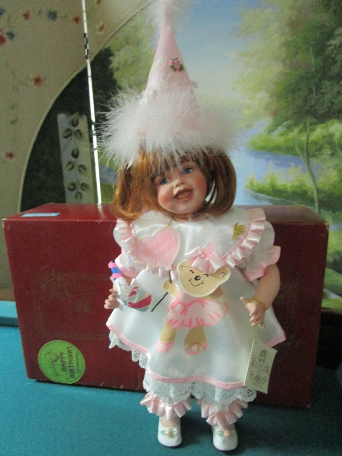 FAYZAH SPANOS 16" BIRTHDAY PRINCESS DOLL HAPPY BIRTHDAY NEW IN BOX