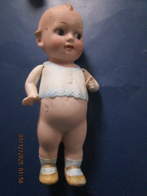 ANTIQUE KEWPIE GOOGLY DOLL MADE IN GERMANY 1920s 5.50 in^^
