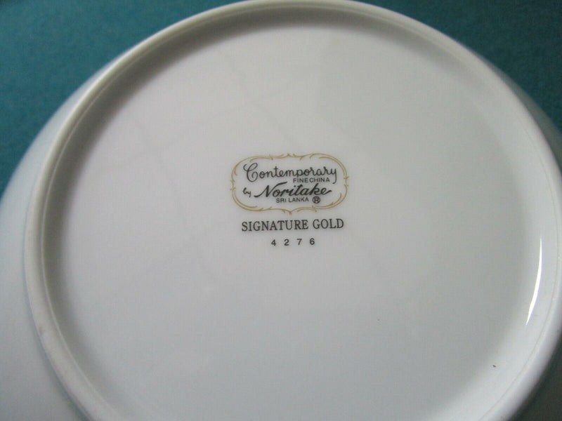 Noritake China Gold Rim Signature Gold Collection Plates Oval Tray Pick 1