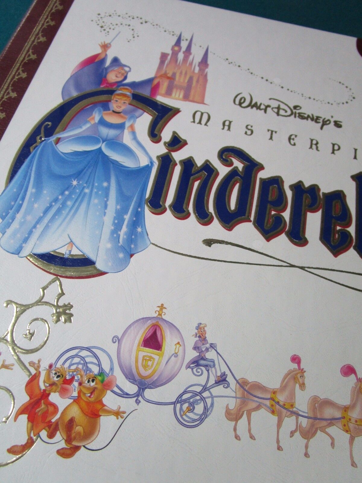 WALT DISNEY'S MASTERPIECE CINDERELLA, DELUXE  VIDEO EDITION NIB