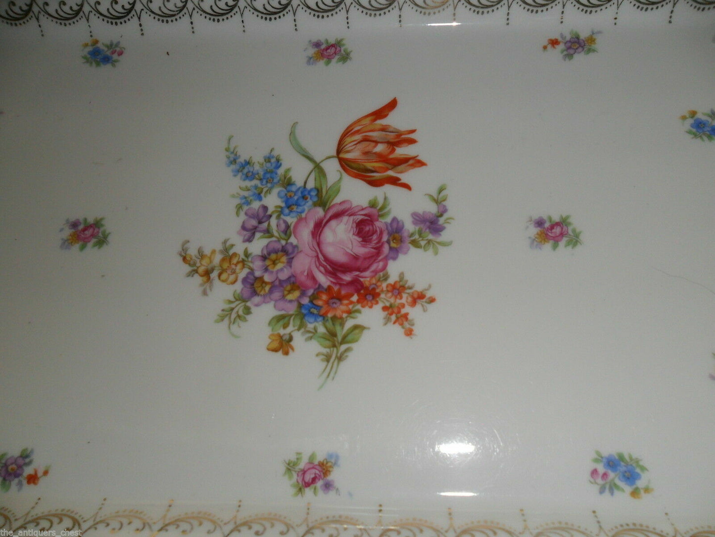 Tirschenreuth - Heinrich Bavaria China Plates Trays Cake Bread Plates Pick 1