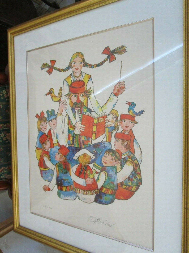 Jovan Obican,  (1918 - 1986) JEWISH INGATHERING  AND HAPPY FAMILY CHORUS PICK 1