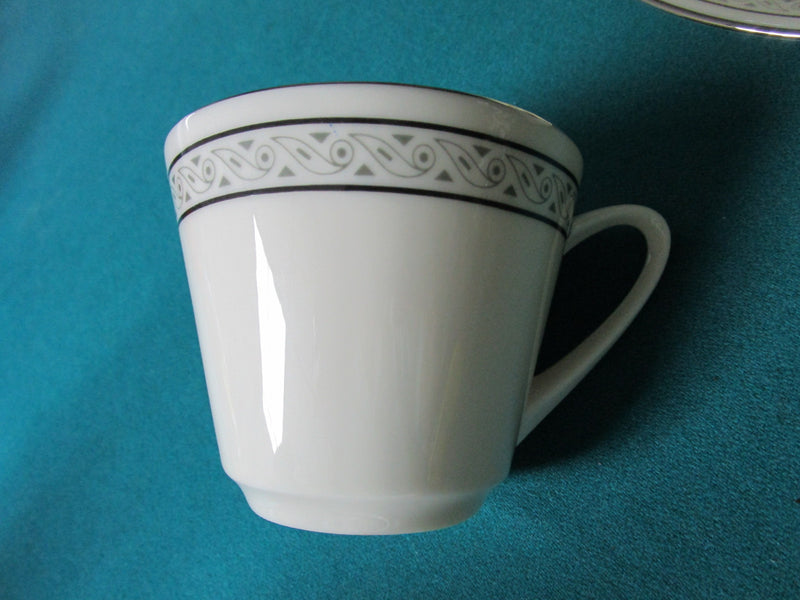 Lenox Trio Cup Saucer Plate Future Pattern ^^^
