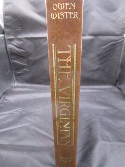 THE VIRGINIAN OWEN WISTER READER'S DIGEST NEW BOOK HARDCOVER 1988