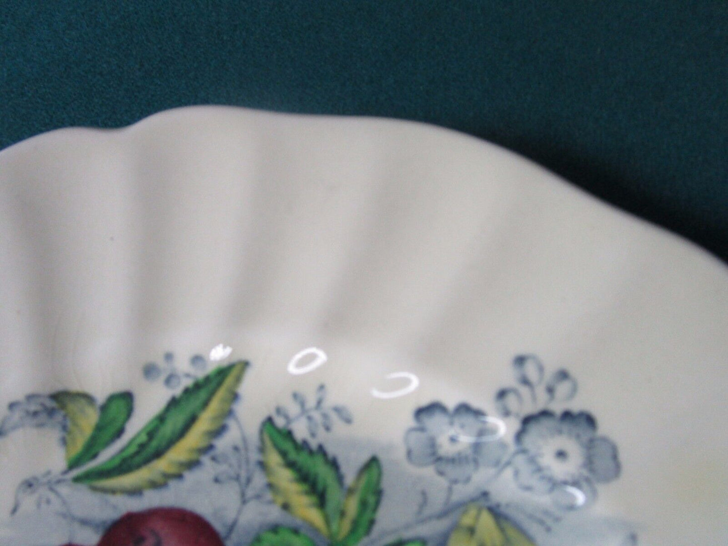 The Kirkwood Multicolor SALAD PLATE by Royal Doulton Flowers & Fruit ORIGINAL