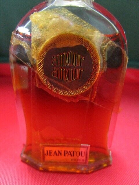 Vintage Jean Patou AMOUR AMOUR Sealed Dauber Perfume Extrait Paris France 1FL