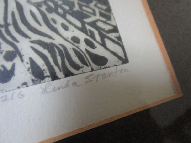 "AMSTERDHAM & ILUSIONS" LITHOGRAPH BY LINDA STANTON PENCIL SIGNED