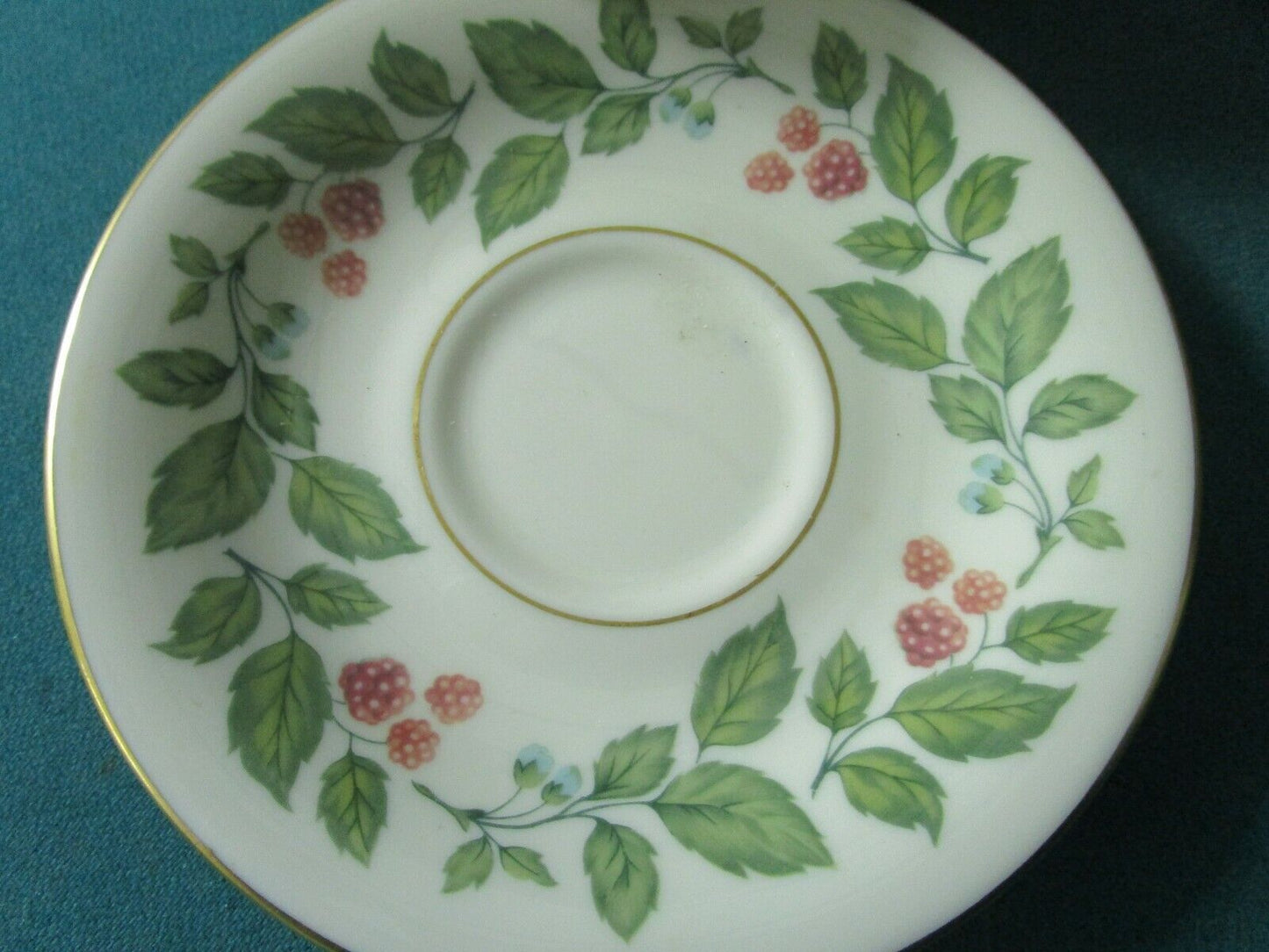 Tradition "Berrytime" fine china tea footed cup and saucer [84]