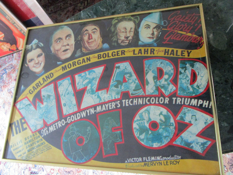 MOVIE PRINTS MARLENE DIETRICH AND WIZZARD OF OZ