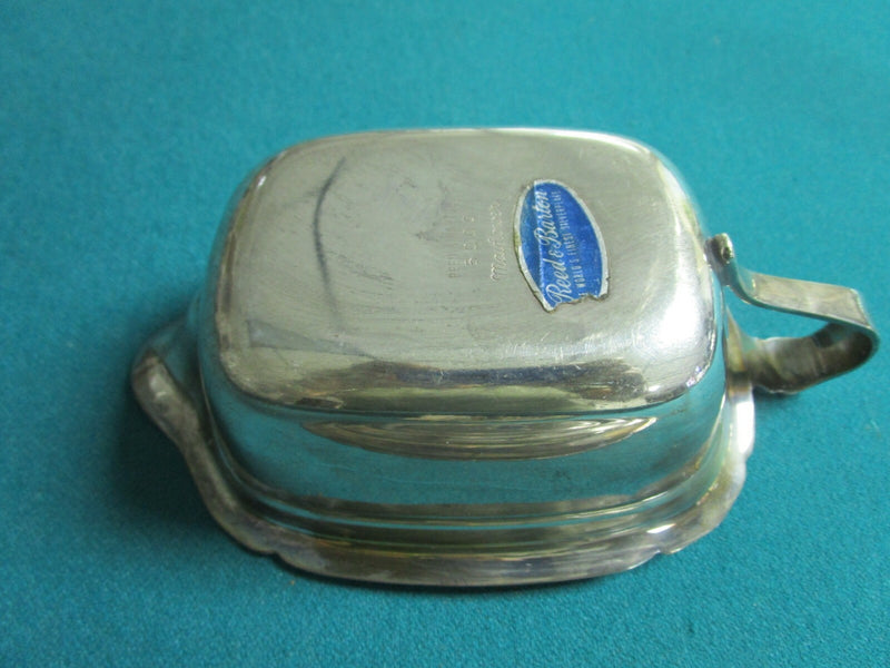 Reed & Barton "Mayflower" silverplate  gravy boat with underplate ORIGINAL
