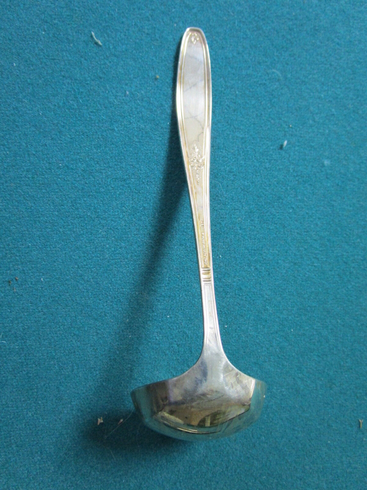 1847 Rogers Silverplate gravy spoon 5 1/2"[a*2]