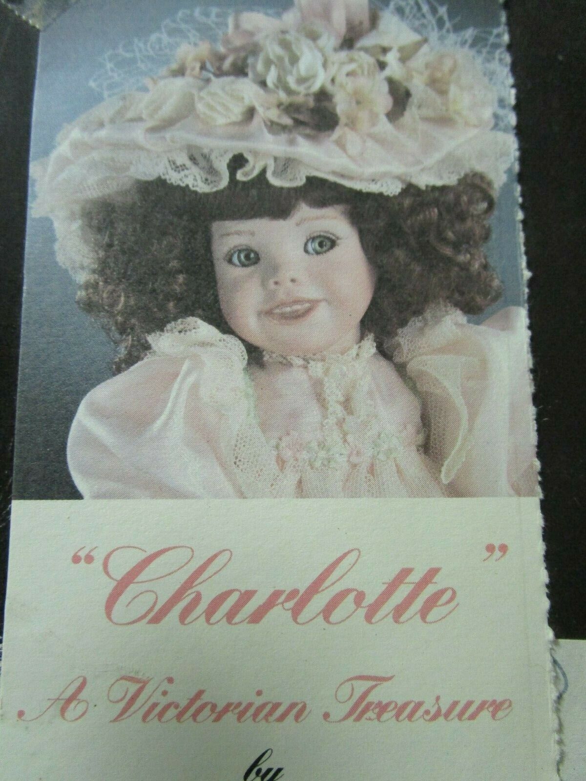 The Hamilton Collection doll, Charlotte by Phyllis Arkins original new