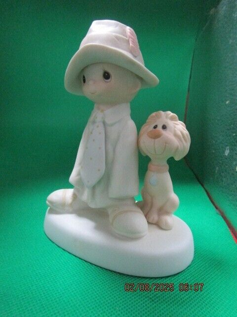 Precious Moments Inspirational Figurine  To A Special Dad 5.25" ^^