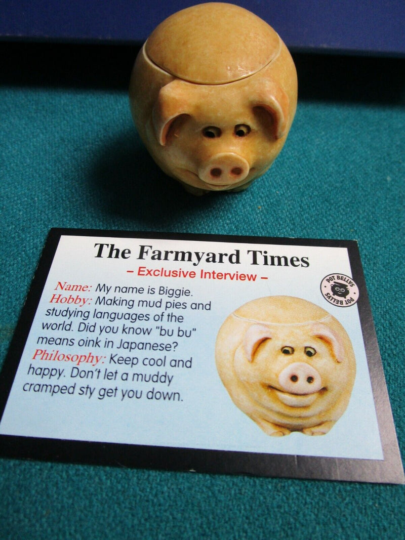 Pot Bellys Harmony Trinket Paddles Little Dipper Life Saver Puggy Biggie Pick1