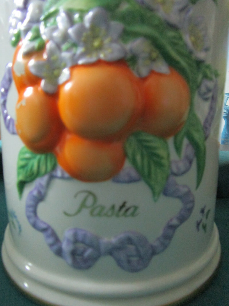 DANBURY MINT CANISTER CORDON BLEU SUGAR TEA PASTA COFFEE FLOUR PICK 1