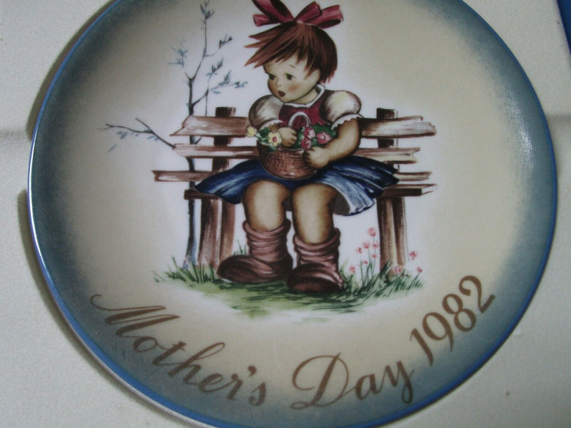 Goebel Bertha Hummel Mother’s Day Plates 1980/81/82/83/85/86/87/88/89 Newpick 1