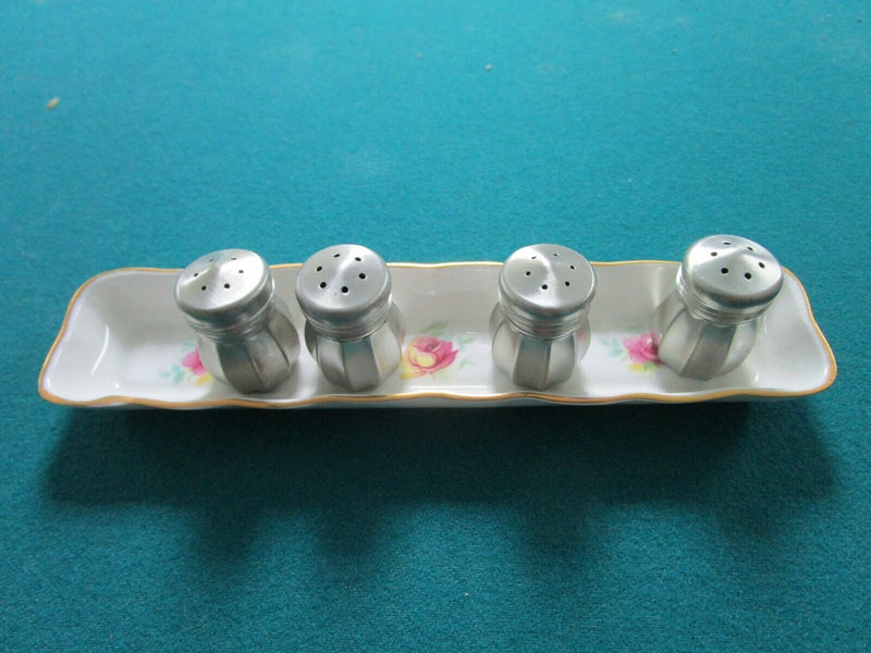 SALT DISHES PRESSED GLASS PORCELAIN B&G DAVID'S START PICK 1 SET