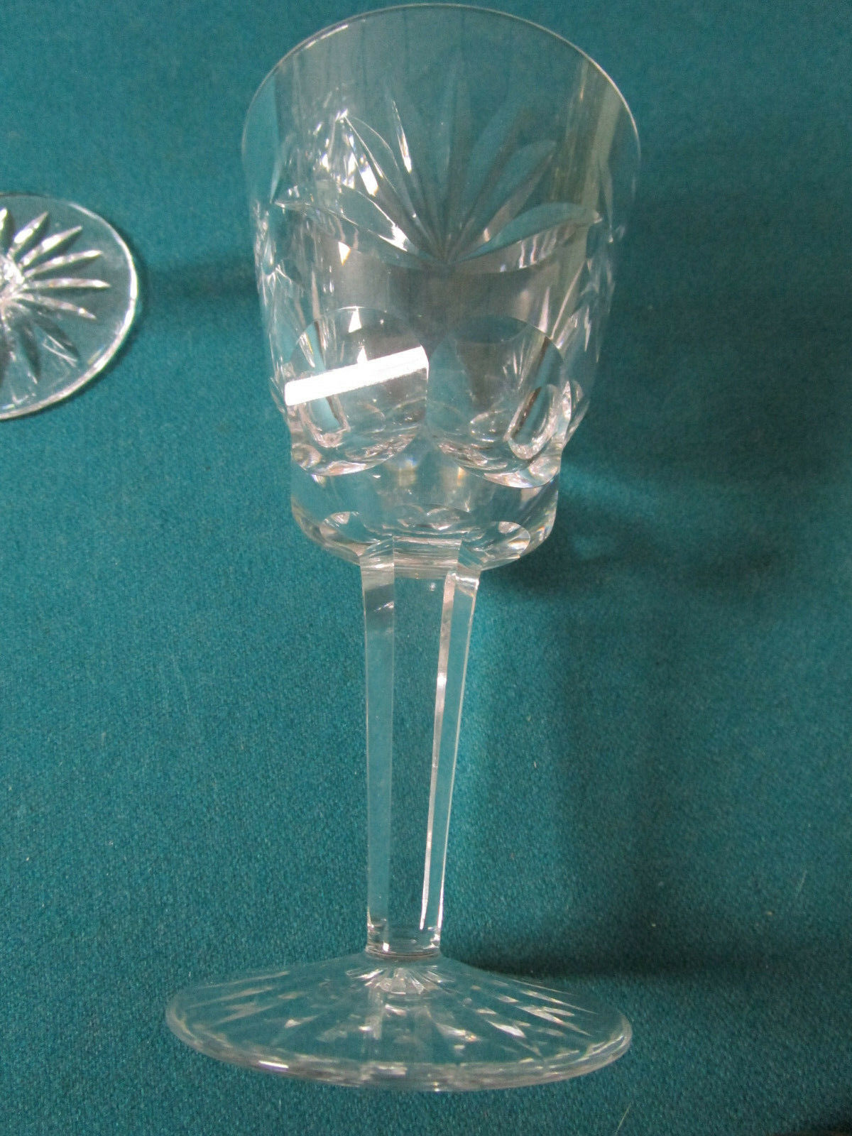 WATTERFORD ASHLING PATTERN  -  2 GOBLETS  6"